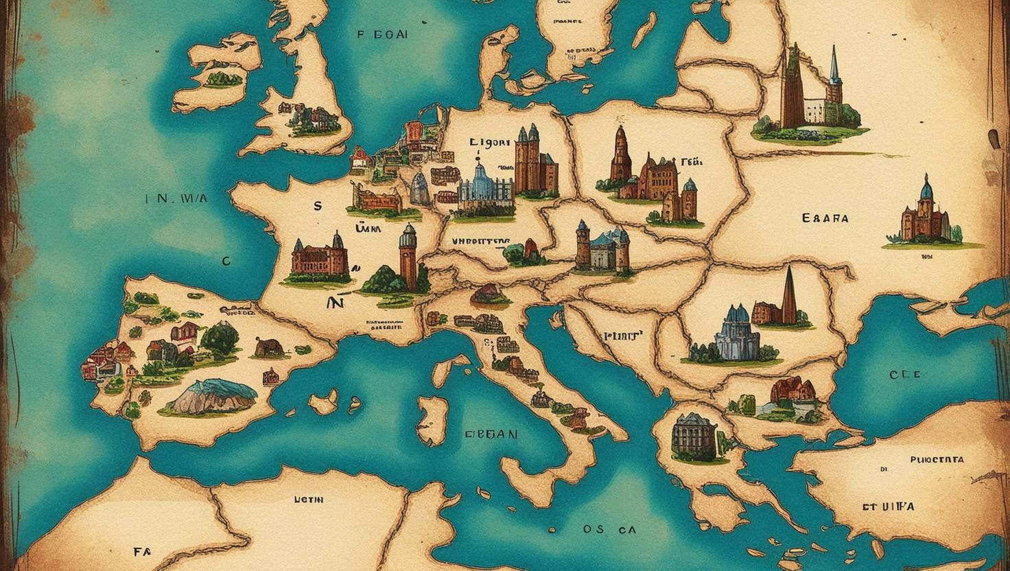 Mapa podróży